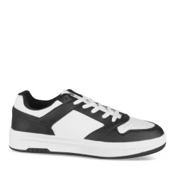 Baskets BLANC Homme Motif Uni Lacets