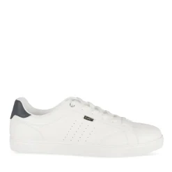 Baskets BLANC Homme Motif Uni Lacets