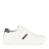Baskets BLANC Homme Motif Uni Lacets