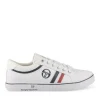 Baskets BLANC Homme Motif Uni Lacets