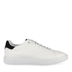 Baskets BLANC Homme Motif Uni Lacets