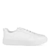 Baskets BLANC Homme Motif Uni Lacets