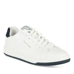 Baskets BLANC Homme Motif Uni Lacets