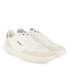 Baskets BLANC Homme Motif Uni Lacets