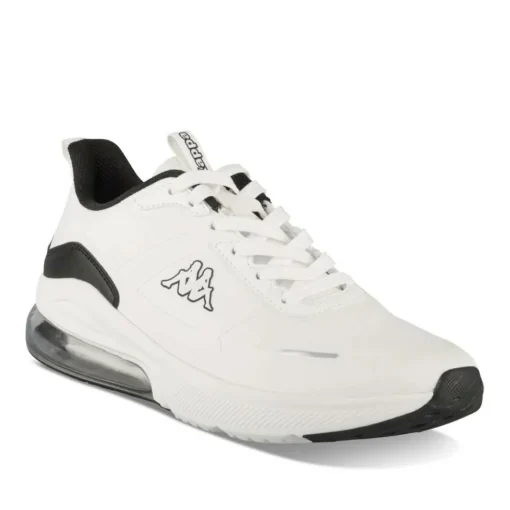 Baskets BLANC Homme Motif Uni Lacets
