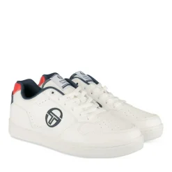 Baskets BLANC Homme Motif Uni Lacets