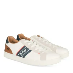 Baskets BLANC Homme Motif Uni Lacets