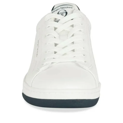 Baskets BLANC Homme Motif Uni Lacets