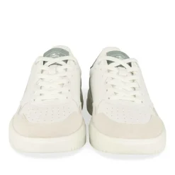 Baskets BLANC Homme Motif Uni Lacets
