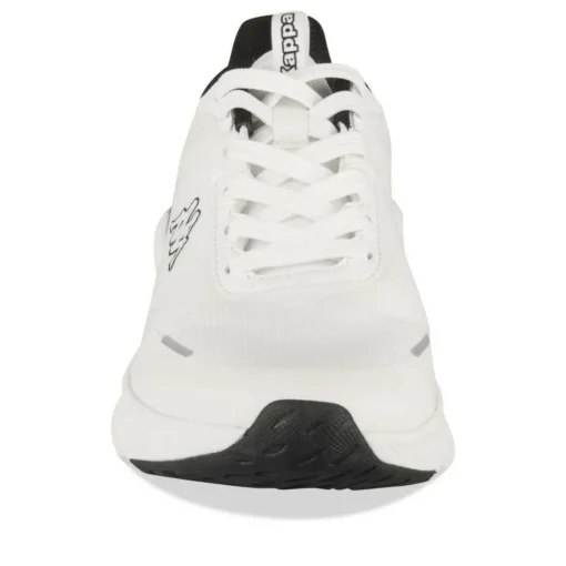Baskets BLANC Homme Motif Uni Lacets