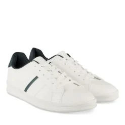 Baskets BLANC Homme Motif Uni Lacets