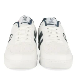 Baskets BLANC Homme Motif Uni Lacets