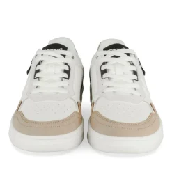 Baskets BLANC Homme Motif Uni Lacets