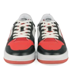 Baskets BLANC Homme Motif Uni A Enfiler