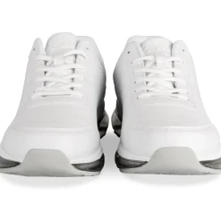 Baskets BLANC Homme Motif Uni Lacets