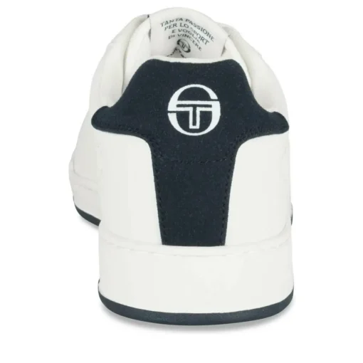 Baskets BLANC Homme Motif Uni Lacets
