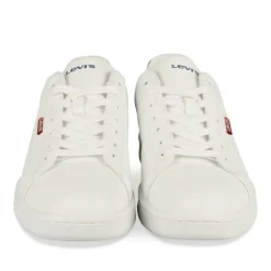Baskets BLANC Homme Motif Uni Lacets