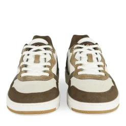 Baskets BLANC Homme Motif Uni Lacets