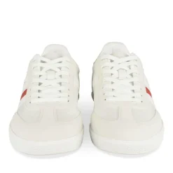 Baskets BLANC Homme Motif Uni Lacets