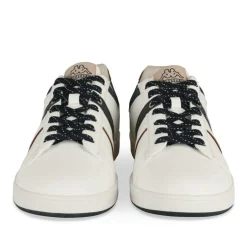 Baskets BLANC Homme Motif Uni Lacets