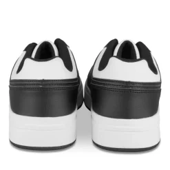 Baskets BLANC Homme Motif Uni Lacets
