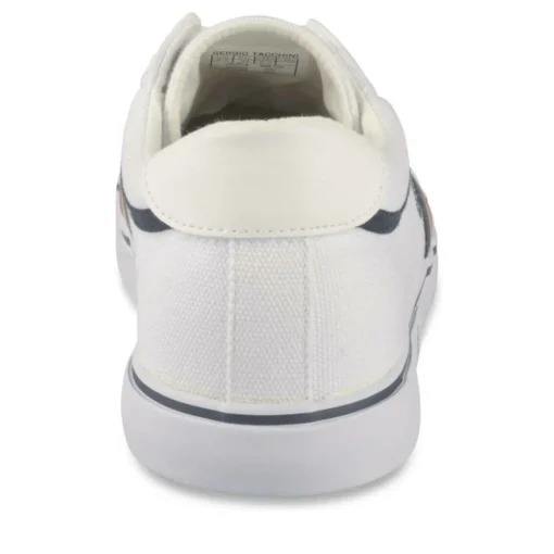 Baskets BLANC Homme Motif Uni Lacets