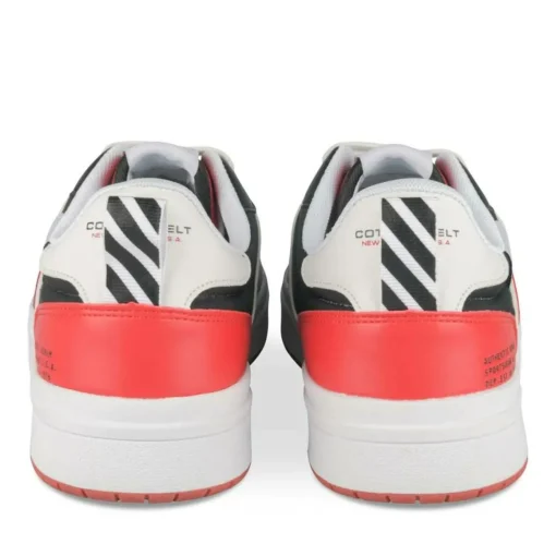 Baskets BLANC Homme Motif Uni A Enfiler