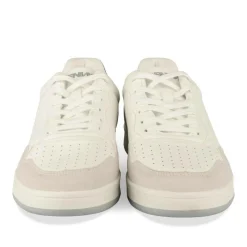 Baskets BLANC Homme Motif Uni Lacets