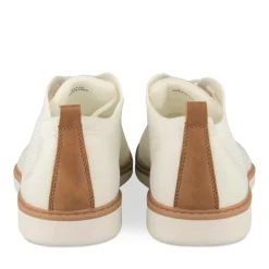 Baskets BLANC Homme Motif Uni Lacets