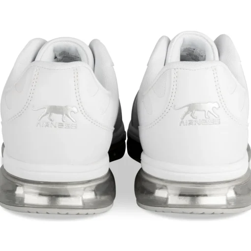 Baskets BLANC Homme Motif Uni Lacets
