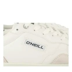 Baskets BLANC Homme Motif Uni Lacets