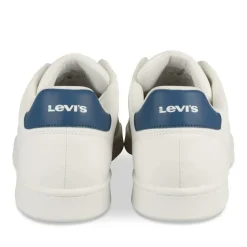 Baskets BLANC Homme Motif Uni Lacets