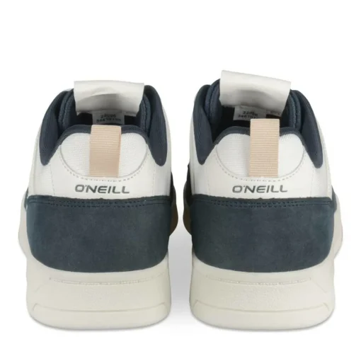 Baskets BLANC Homme Motif Uni Lacets