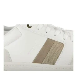 Baskets BLANC Homme Motif Uni A Enfiler