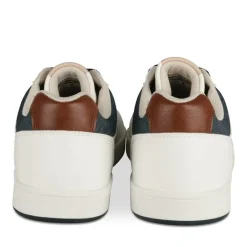 Baskets BLANC Homme Motif Uni Lacets