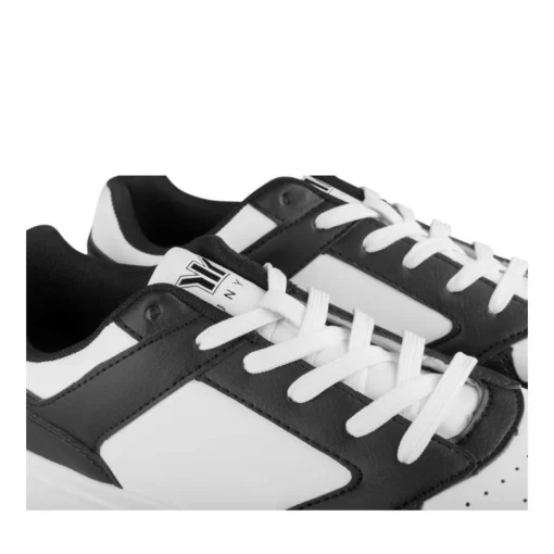 Baskets BLANC Homme Motif Uni Lacets