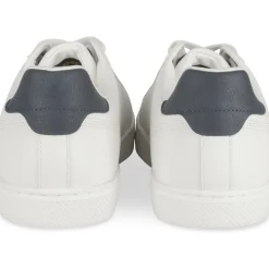 Baskets BLANC Homme Motif Uni Lacets