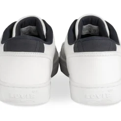 Baskets BLANC Homme Motif Uni A Enfiler