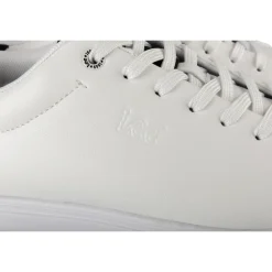 Baskets BLANC Homme Motif Uni Lacets