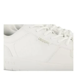 Baskets BLANC Homme Motif Uni Lacets