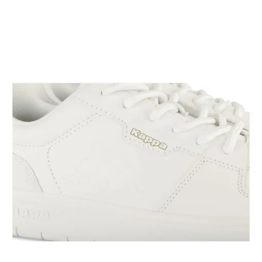 Baskets BLANC Homme Motif Uni Lacets