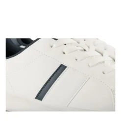 Baskets BLANC Homme Motif Uni Lacets