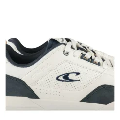 Baskets BLANC Homme Motif Uni Lacets