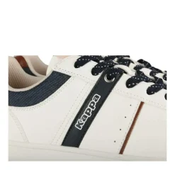 Baskets BLANC Homme Motif Uni Lacets