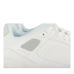 Baskets BLANC Homme Motif Uni Lacets