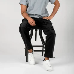 Baskets BLANC Homme Motif Uni Lacets