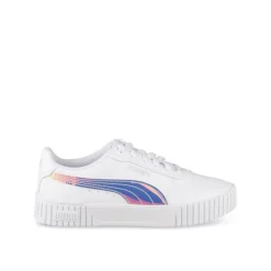 Baskets BLANC PUMA Carina 2.0 Holo JR