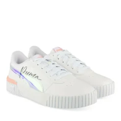 Baskets BLANC PUMA Carina 2.0 Crystal