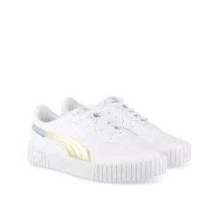 Baskets BLANC PUMA Carina 2.0 Holo JR