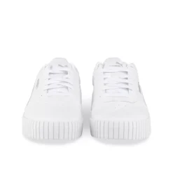 Baskets BLANC PUMA Carina 2.0 Holo JR